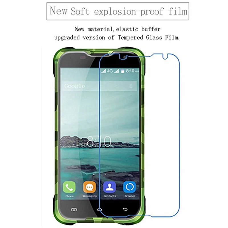 Защитная пленка Blackview A5 A7 BV5000 BV6000 BV7000 PRO BV9000 гибкая нано Взрывозащищенная