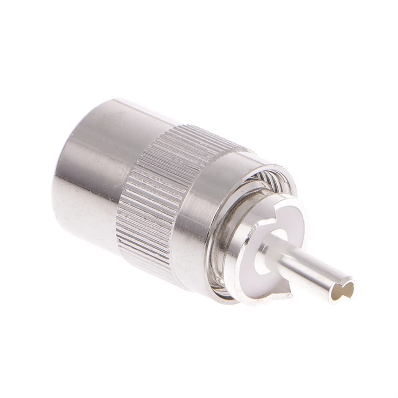 

UHF Male Solder RG8 RG213 LMR400 7D-FB Cable Connector Silver PL259 Plug