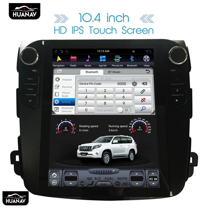 Discount Tesla Android Car GPS Navigation For Mitsubishi Outlander 2006~2012 For Citroen C-Crosser for Peugeot 4007 no DVD multimedia 3