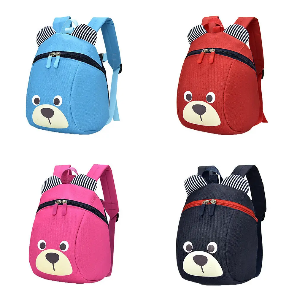 Anti-lost Child Backpack Bag With Safety Harness Leash Strap Baby Kids Toddler Walking Cosplay Backpack Reins Bag 3E19