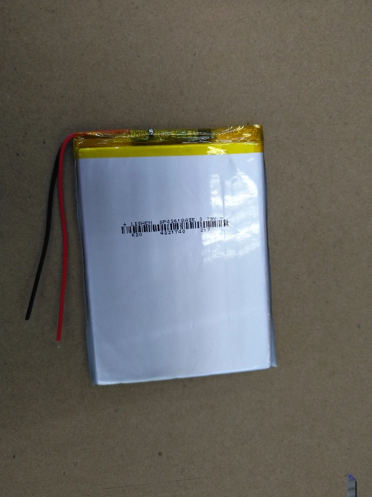 Пакет 3.7 В литий-полимерный аккумулятор 436184 GPS навигации MP3/4 источника питания медицинский инструмент книги
