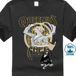 Queenies кафе футболка с фантастическими животными, где найти топы мужские черные футболки с героями мультфильмов сексуальная женская одежда