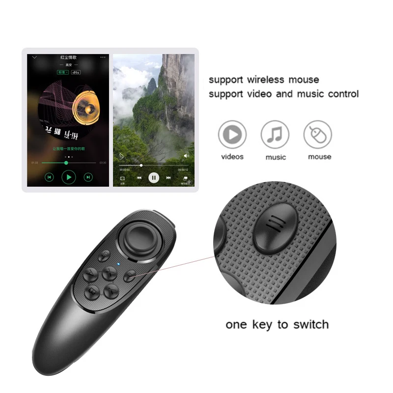 Для Android геймпад универсальный Bluetooth геймпад игровой беспроводной джойстик Джойстик пульт дистанционного управления для телефона VR коробка VR очки