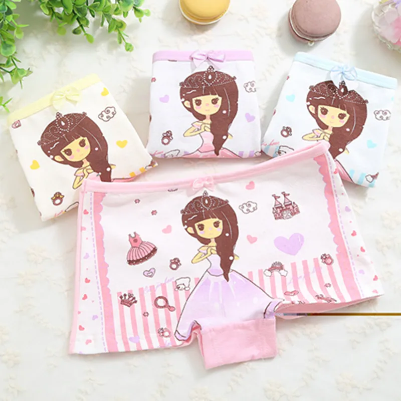 

underwear for girls Underpants panties boxers short panties for girls calcinha infantile child's kids children H2220-4P
