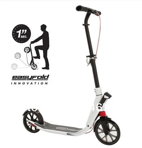 oxelo folding scooter