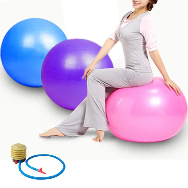 75cm Pvc Explosion Proof Yoga Ball Exercise Fitness Ball Gym Yoga