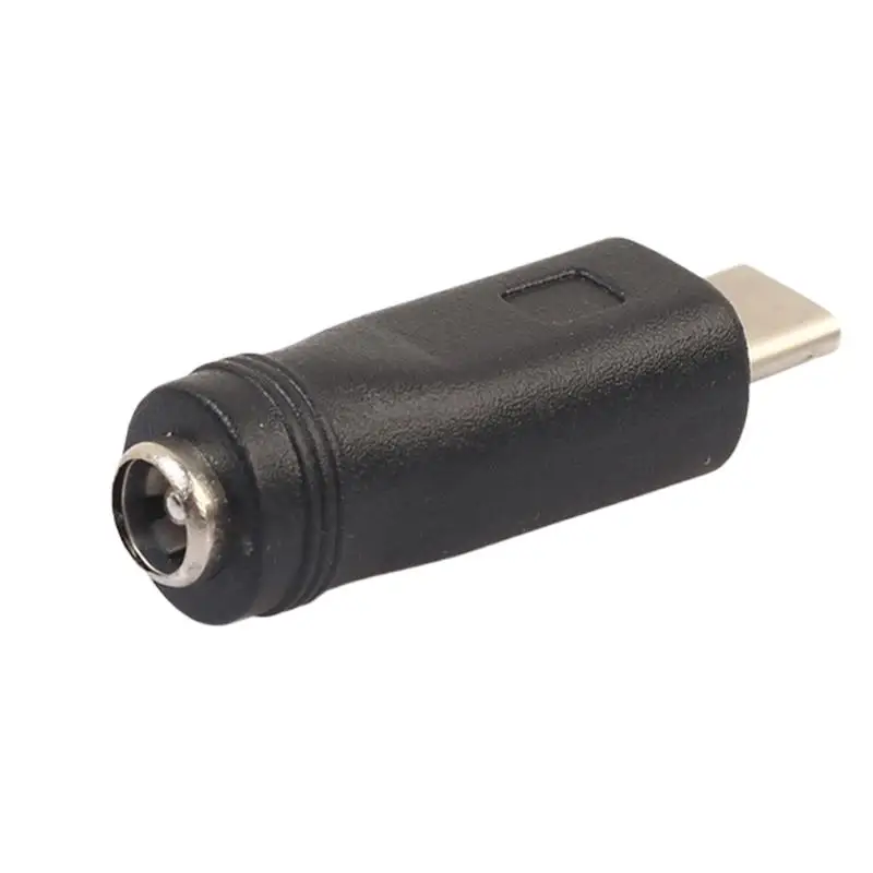 Адаптер питания постоянного тока переходник с USB Type C папа на 5 5x2 1 мм мама