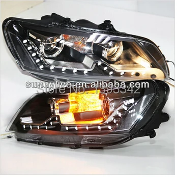 

For VW Passat B7 LED Head Lamp with DRL no Angel Eyes 2011-2012 Year