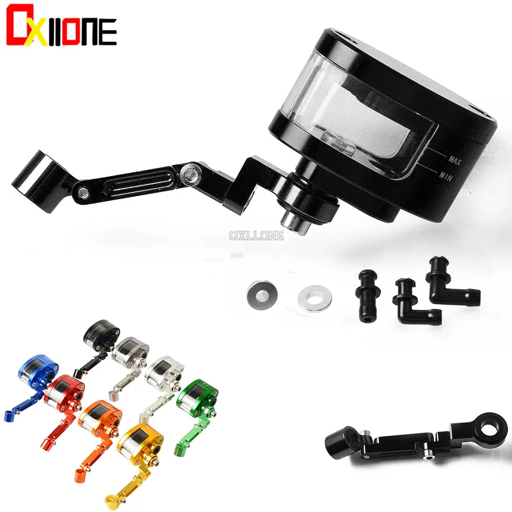 

For KAWASAKI Z1000 Z800 Z750 MT07 Universal Motorcycle Brake Fluid Reservoir Clutch Tank Oil Fluid Cup 8 Colors