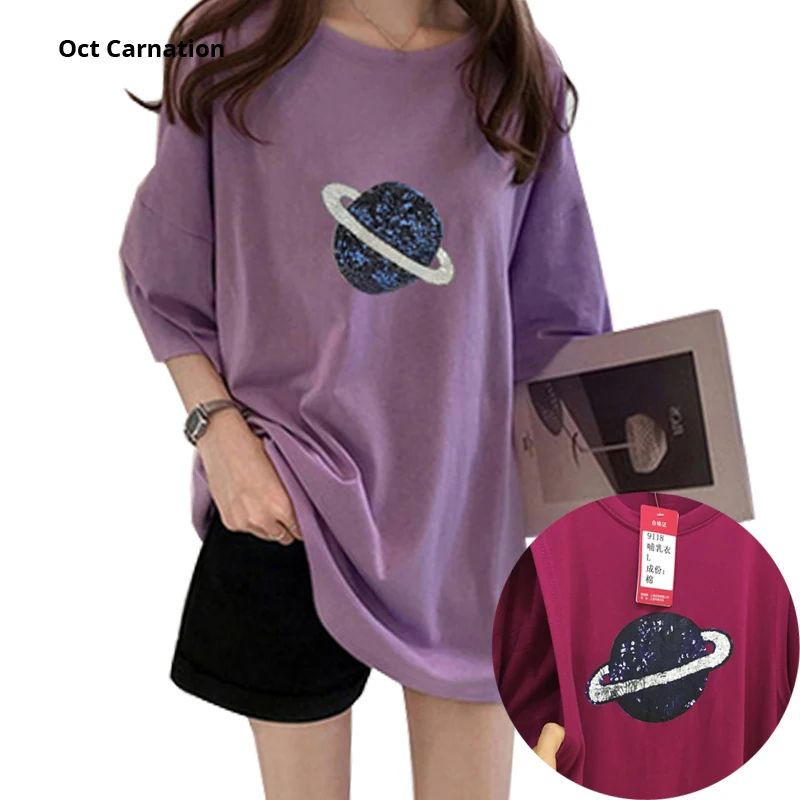 

Printing Planet Nursing Maternity Loose T shirt