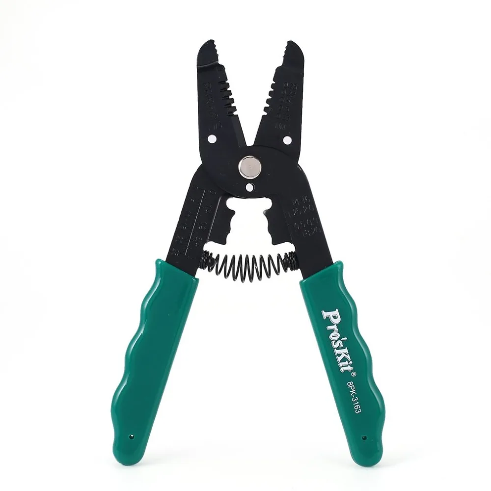 Proskit Cable Wire Stripper Cutter Crimper Multifunctional Crimping