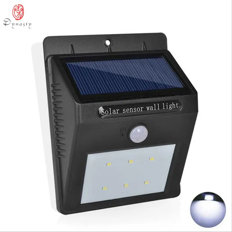 Dynasty Solar LED Outdoor Wall Lights Waterproof Decoration Wall Lamp IP65 Ultra Bright Security Garden Porch Backyard Corridors 100w 800l h solar panel power bank waterpump set ultra quiet submersible water pump motory fish pond garden fountain decoration