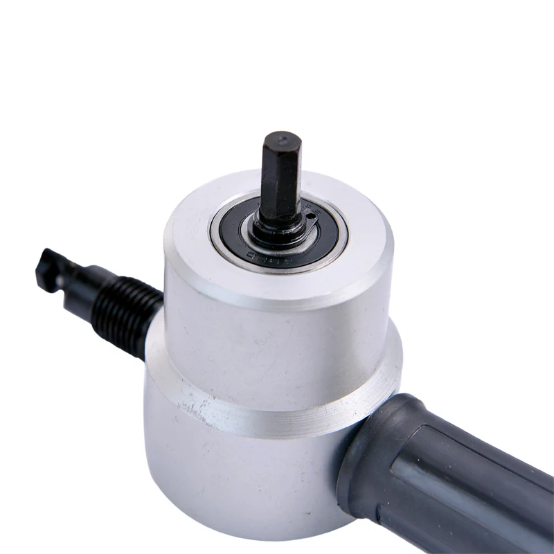

drop shipping Newest Nibble Metal Cutting Double Head Sheet Nibbler Saw Cutter Tool Drill Attachment Free Cutting Tool