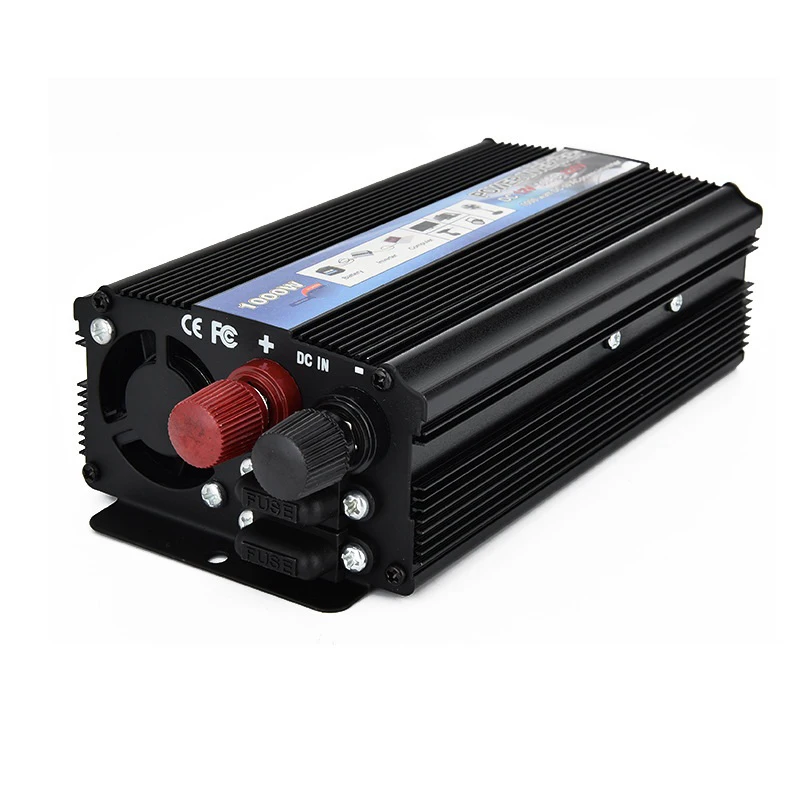 Portable Car Inverter AC 220110V 1000W Car Charger Power Inverter Converter 12 v to 220v Universal Socket Power Inverter (7)