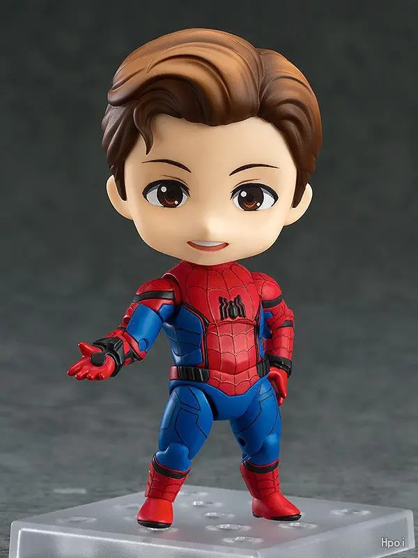 Аниме Marvel Мстители Nendoroid 781 милый человек-паук Kawaii Человек-паук 10 см фигурка игрушки