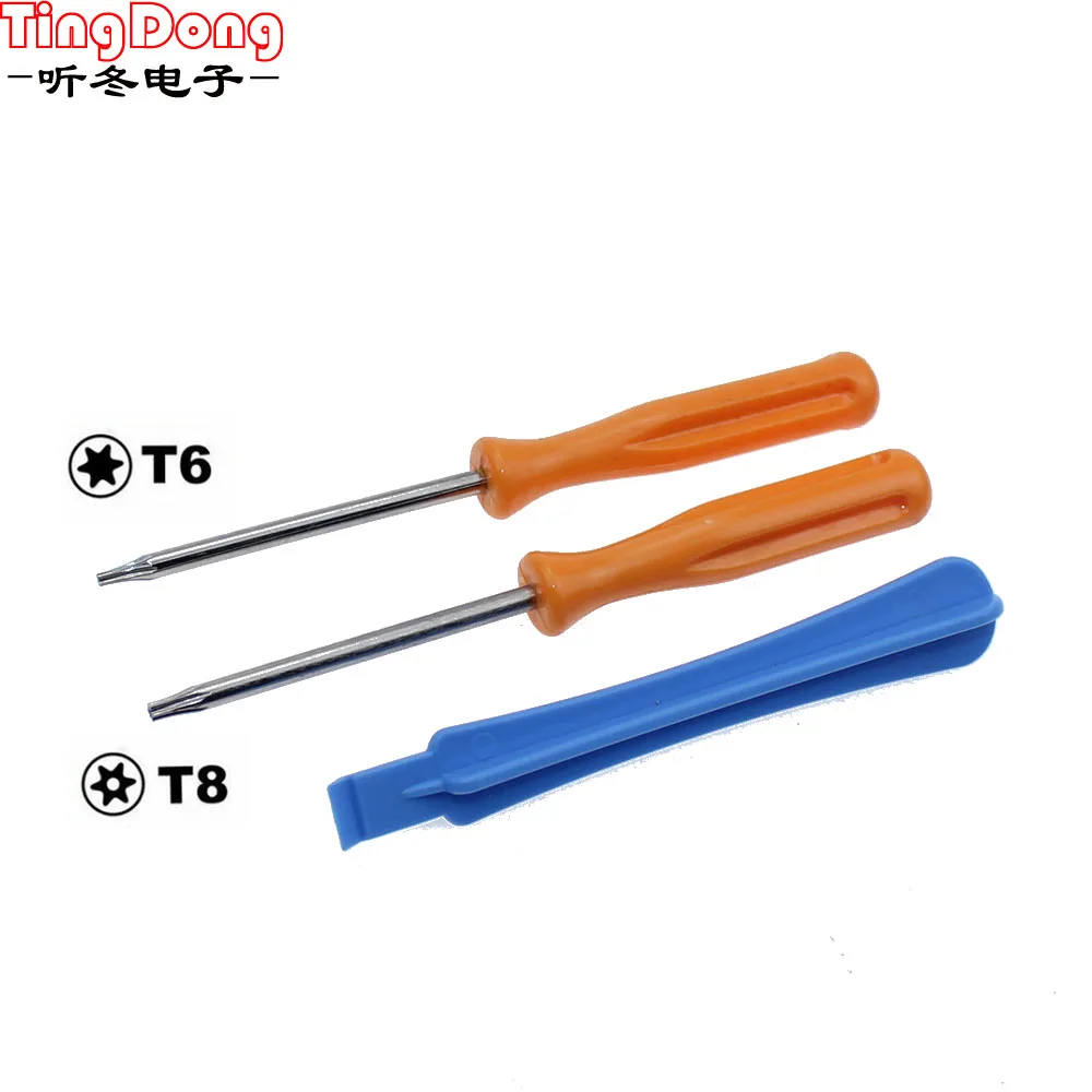 

TingDong Game Tools Kit For Microsoft Xbox One Elite / S Slim Controller Security Torx T8 T6 Screwdriver Tear Down Repair Tool