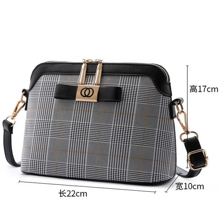Сумки через плечо для женщин, женская дизайнерская сумка на плечо, винтажная сумка из искусственной кожи, бант в полоску, с узлом, в клетку, сумка bolsas femininas