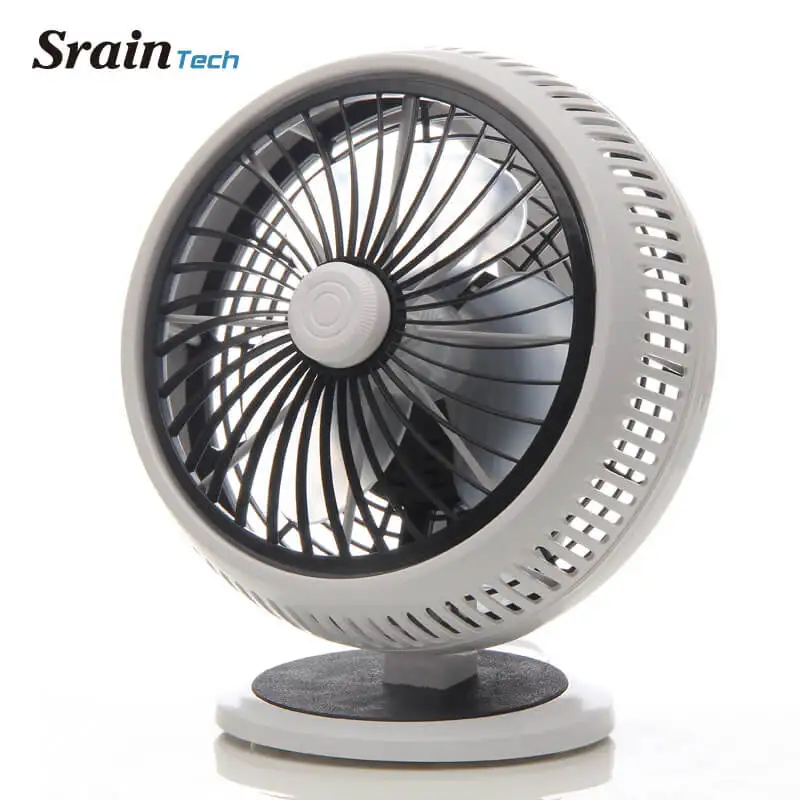 

SrainTech Small Table Fan for Student Desk Top Fan 220V 20W Energy Saving Powerful Perfect for Office Angle Adjustable Small Fan
