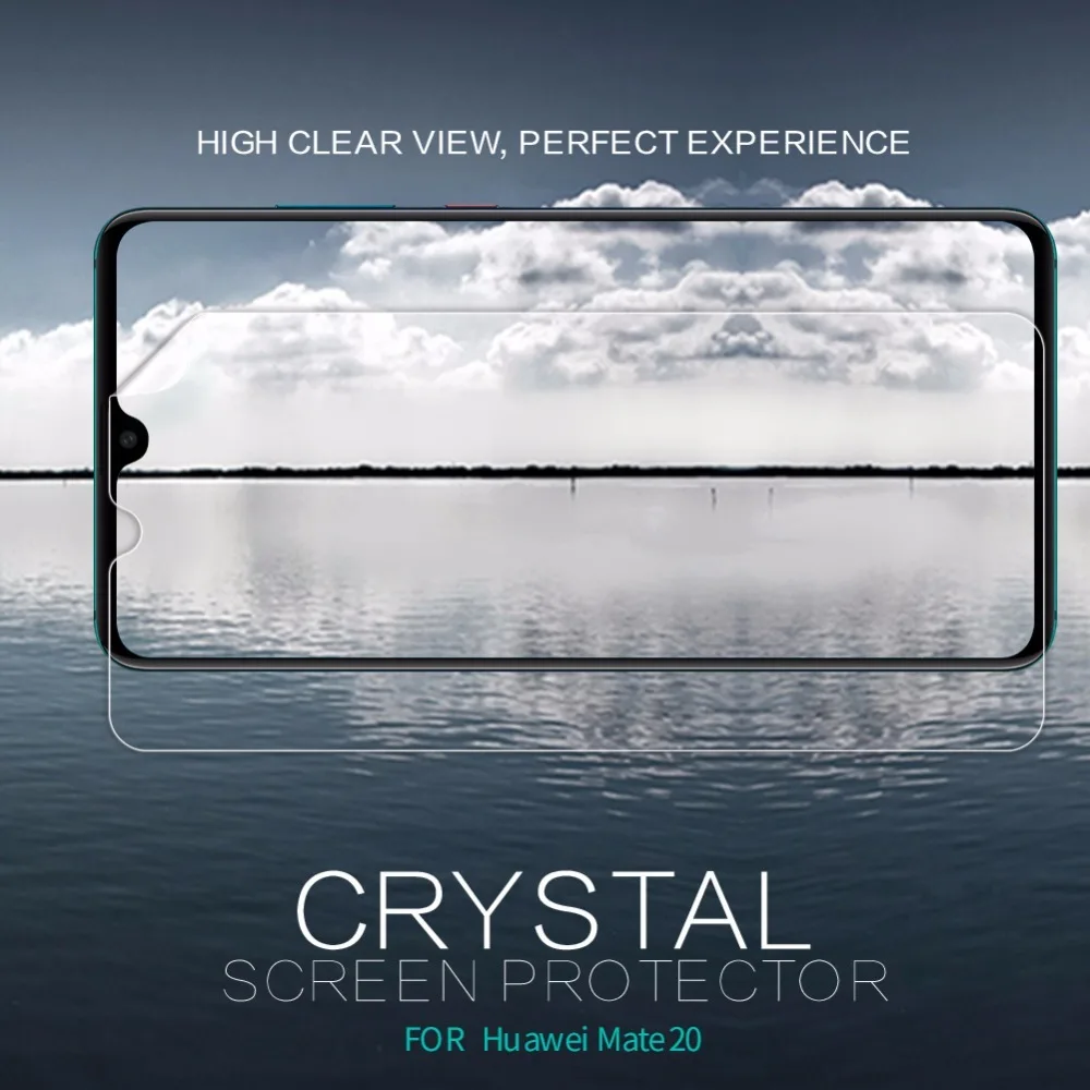 Защитная пленка NILLKIN для Huawei Mate 20 прозрачная/матовая мягкая защитная с защитой от