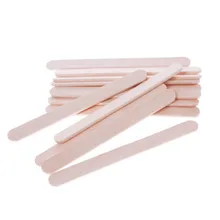 50 шт./лот деревянный вощеный шпатель для воска языка, одноразовые бамбуковые палочки, татуировка, воск, медицинская палочка, инструмент для красоты и здоровья