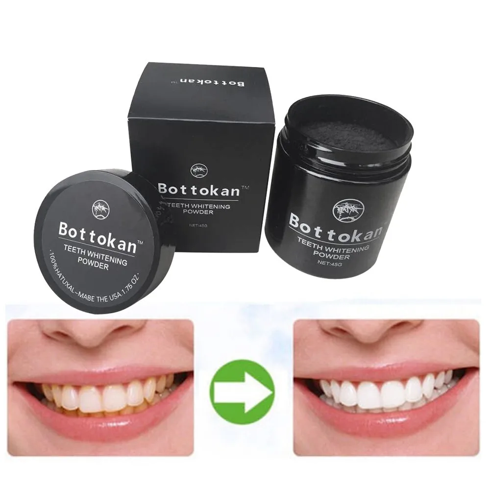 

Hot Sale 45g Teeth Whitening Powder Carbon Coco Organic Charcoal Teeth Whitening Powder Natural Tooth Health Care Oral Hygiene