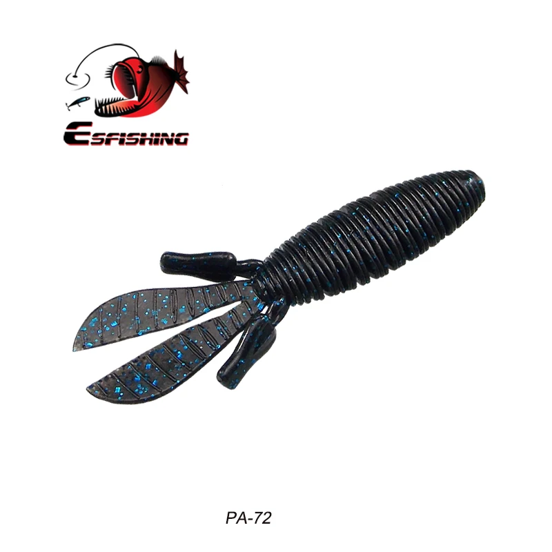 Esfishing новая Приманка Мягкая приманка MD BOMB Craw 95 мм 6 г 6 шт. приманки для ловли карпа мягкая большая приманка Isca искусственная кормушка - Цвет: PA72