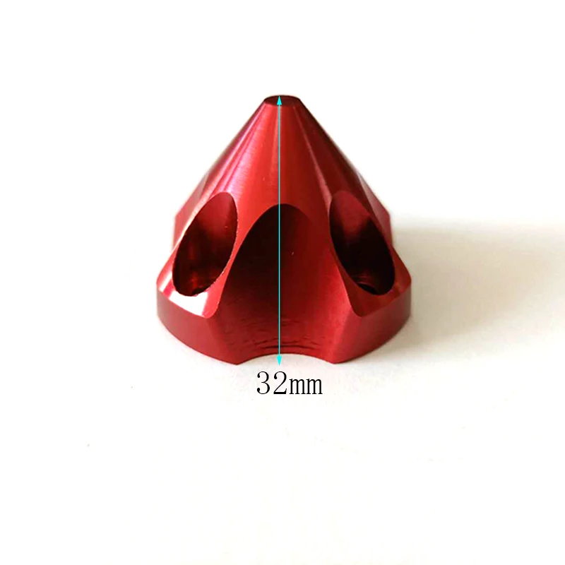 CNC алюминиевый сплав 3D Серебряный Спиннер для DLE30 DLE35RA DLE 40 DLA32 30CC двигатели RC