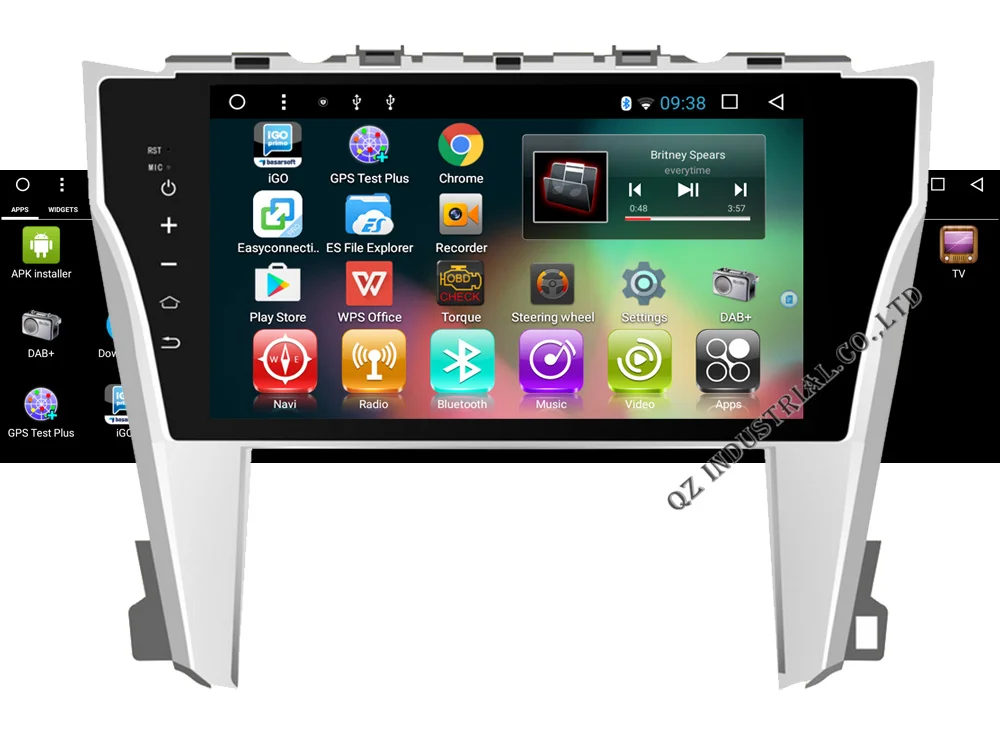 Best QZ industrial HD 10.2" Android 8.1 T3 Car DVD for Toyota Camry 55 2015 with 3G 4G WIFI GPS BT Navigation stereoSWC Radio RDS Map 4 Best QZ industrial HD 10.2" Android 8.1 T3 Car DVD for Toyota Camry 55 2015 with 3G 4G WIFI GPS BT Navigation stereoSWC Radio RDS Map 4
