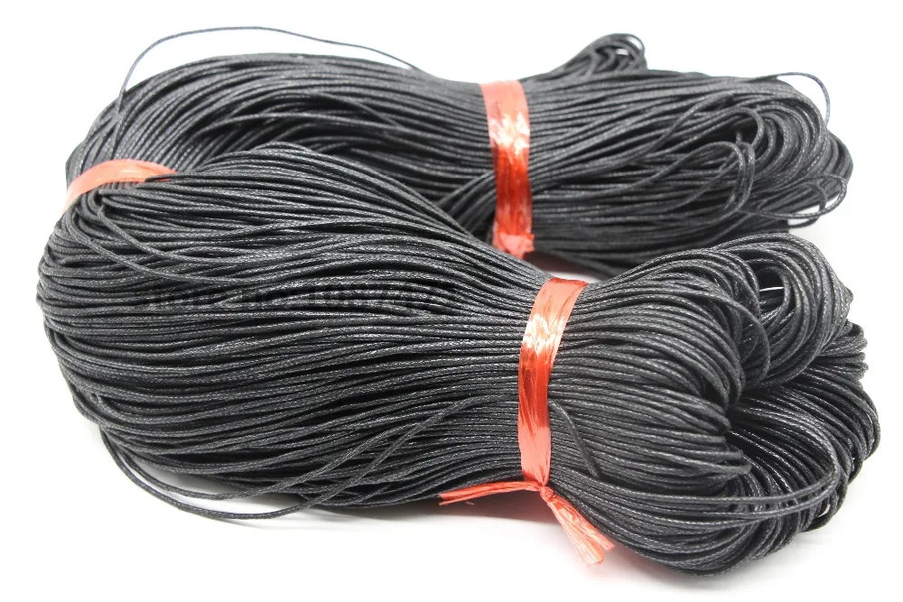 

Factory price 400 Meters Waxed 2mm Cord String Thread bracelet rope Home Textile Garment Bags Home jewely diy accessories