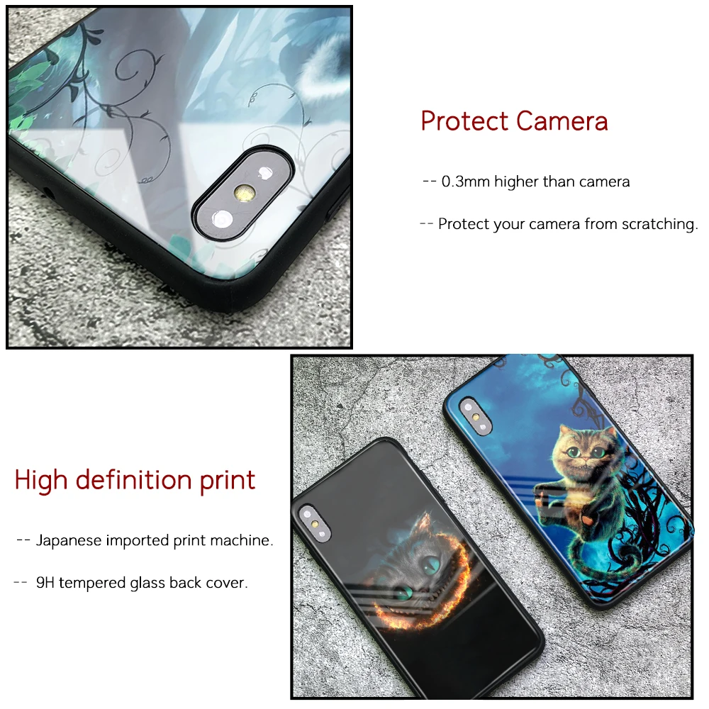 FinderCase для iphone 7 защитный стеклянный жесткий чехол с рисунком iPhone 6 6S 8 plus X XR XS MAX 11 pro