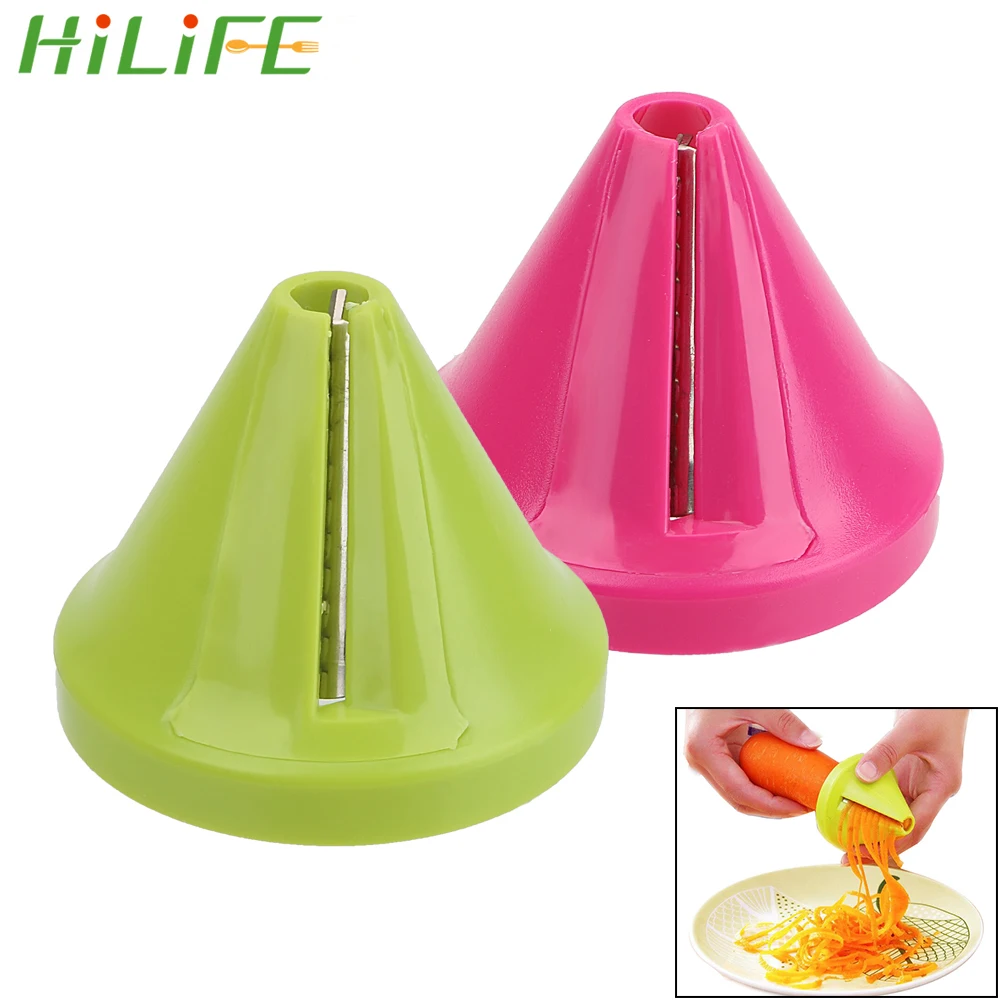 

HILIFE Slicer Peeler Kitchen Tool Kitchen tool Gadget Process Device Cutter Vegetable Fruit Spiral Shred Cutter Grater
