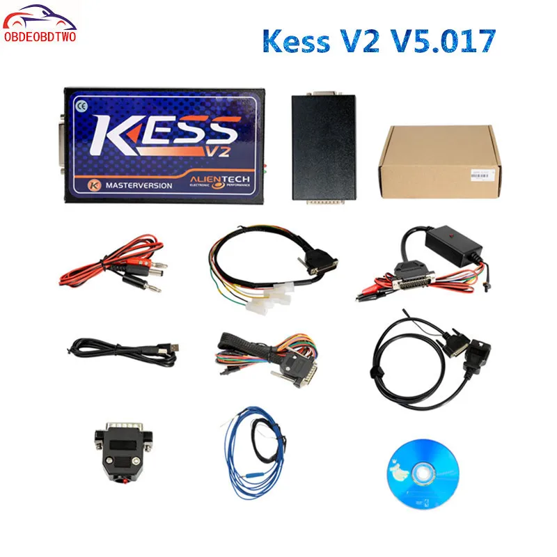 2017 новые KESS V2 5.017 интернет-версия без маркер Limited 2 V5.017 OBD2 менеджер Тюнинг Комплект