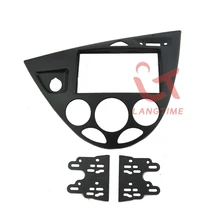 Автомобильная установка DVD рамка, DVD панель, Dash комплект, фасции Для 06 Ford Fiesta/Focus, 2DIN(европейский, LHD