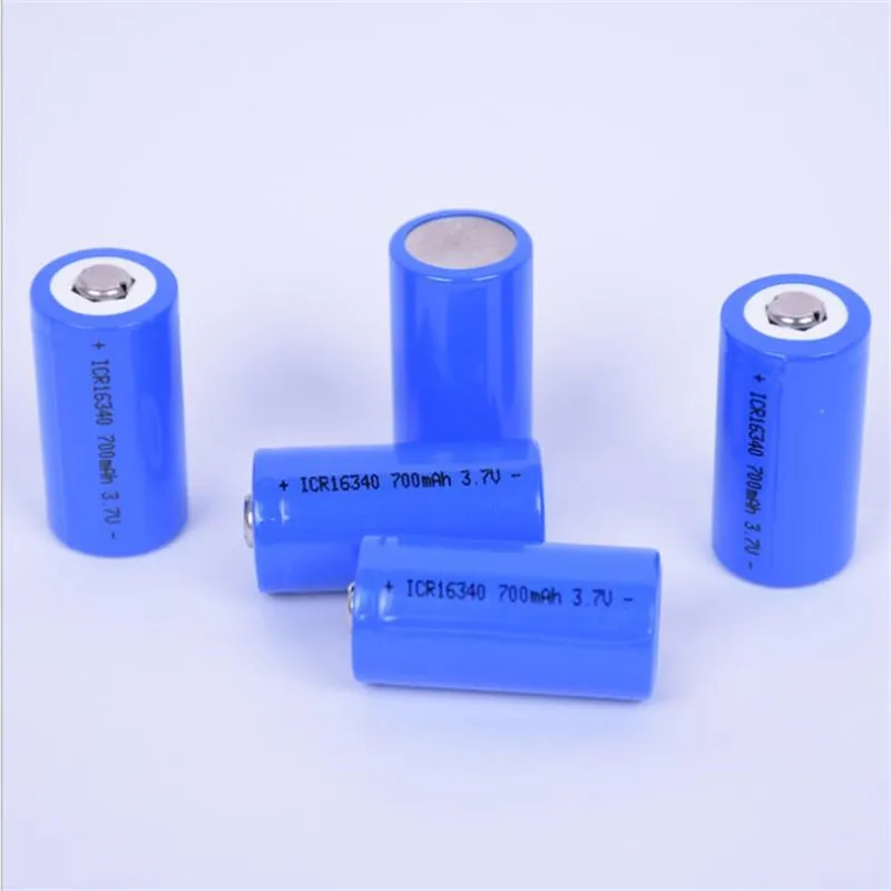2018 ICR 16340 700 mAh 3.7V Li-ion Rechargeable Battery