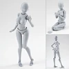 14cm Movable female male body Action Figure Toys Anime figure doll Drawing Mannequin bjd artist Art painting body model dolls ► Photo 3/6