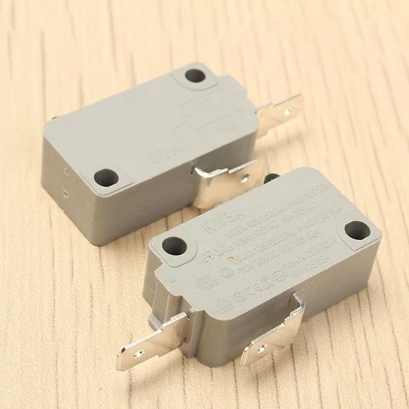2027Day Delivery 2Pcs Microwave Oven KW3A Door Micro Switch Normally