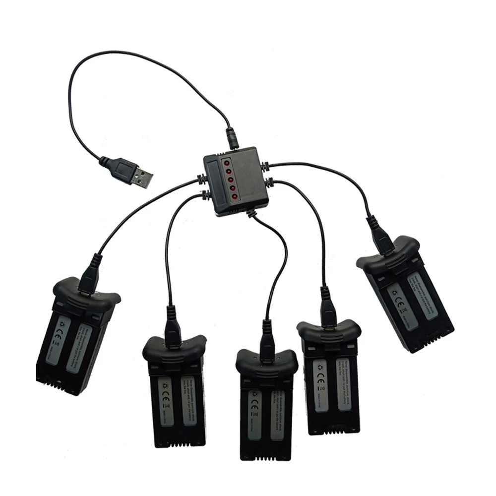 

Camera Drones Accessories Battery Balance USB Charger For Holy Stone HS100 S70 RC Quadcopter Drone J24T