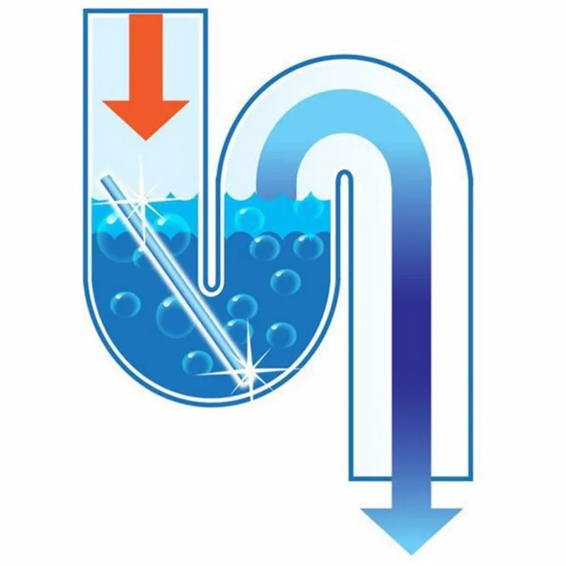 12 шт. сани трубопровод кухня туалет ванна дезактивационный стержень палочки очистки канализационных и дезодорант без запаха