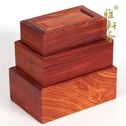 W Zhai gongtan TZ деревянный комплект драгоценностей в коробке три коробки коробка Нефритовая коллекция коробка изделие из красного дерева