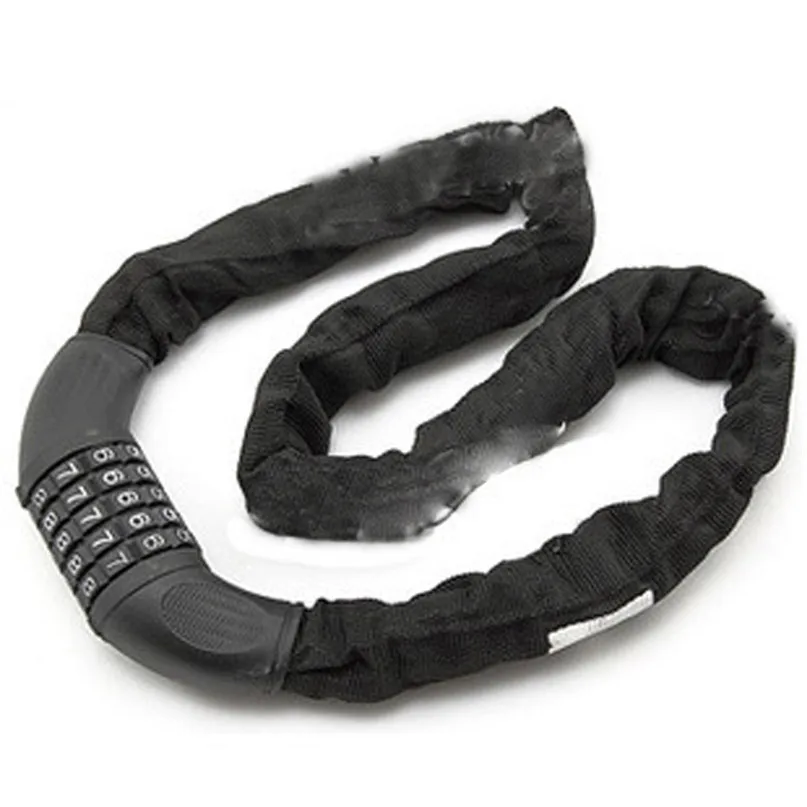 Locks Thickness Steel Motorbike Bicycle Bike Chain Cable Combina Tion