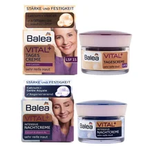 Balea VITAL+ дневной крем+ ночной крем для старой кожи в возрасте от 55 до 70 лет+ средство против морщин для укрепления кожи упругость укрепляющая