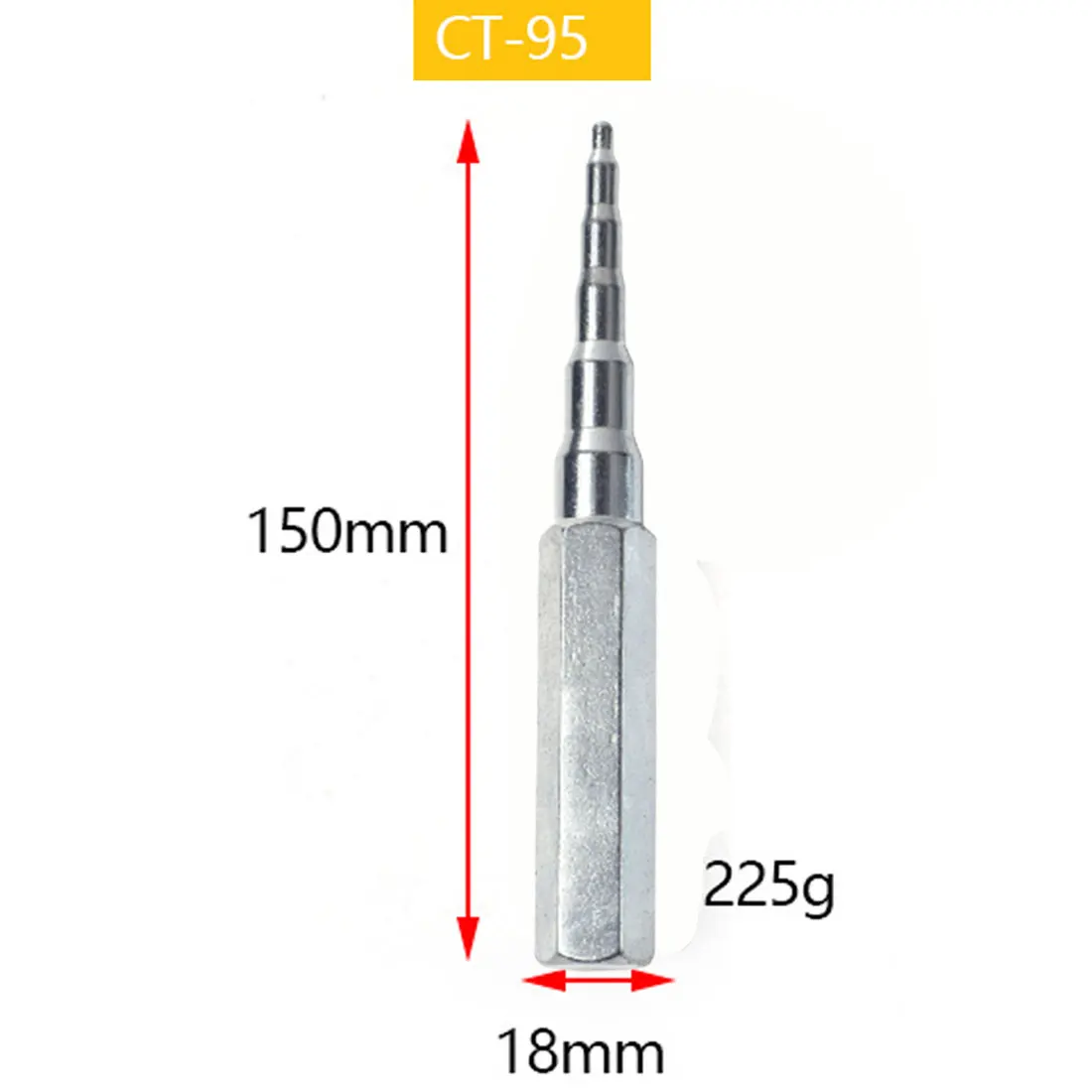 Высокое качество медные трубы расширитель CT-95/96 кондиционер хладагент ручной инструмент 6-19 мм для воды и радиатора