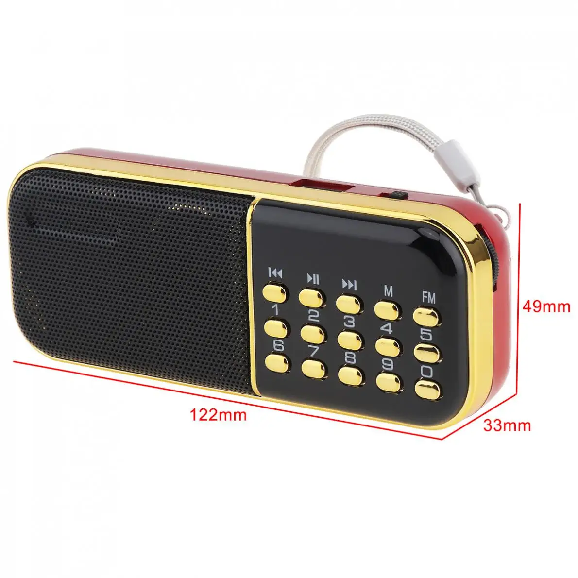 E28 портативное радио мини аудио карта динамик fm с 3 5 мм разъемом для наушников