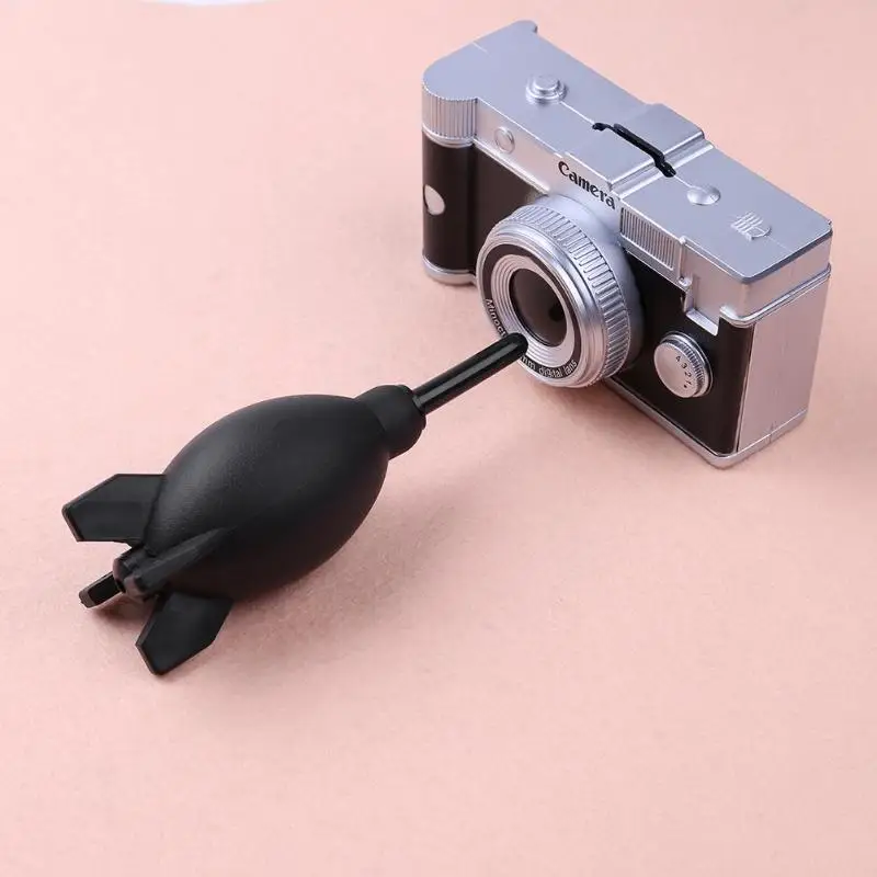 Black FOTGA Professional Rocket Air Blower Duster for DSLR Camera CCD Lens Keyboard Dust Cleaner
