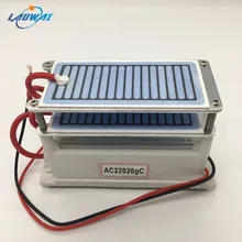 Генератор озона 20 г озонатор воды воздуха стерилизовать очиститель лечения удаления формальдегида долгий срок службы голубой пленки