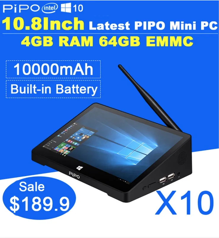 PIPO X9 Mini PC Windows10 Android4.4 smart tv box 2g ram 32 g ssd| |