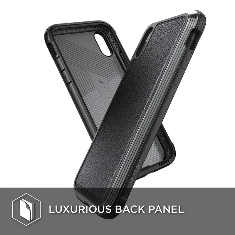 X Doria Defense Lux чехол для телефона iPhone XR XS Max военный уровень протестированный на Drop
