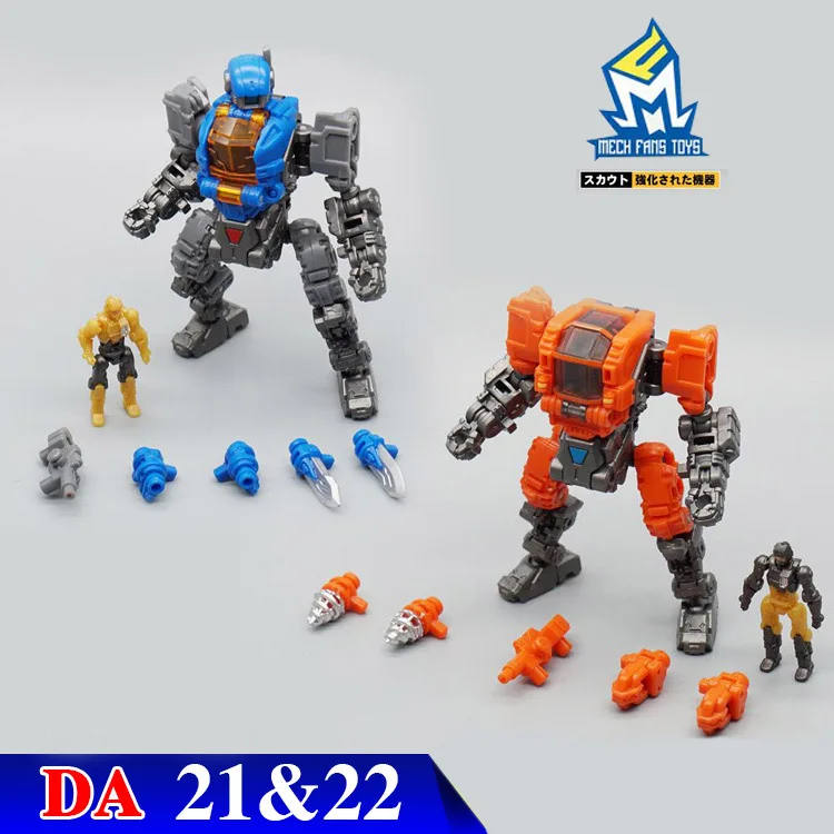 MFT трансформация DA21 и DA22 DA-21 и DA-22 Powered-suit Diaclone Lost Planet Mech Cosmic DIAKRON фигурка робота игрушки