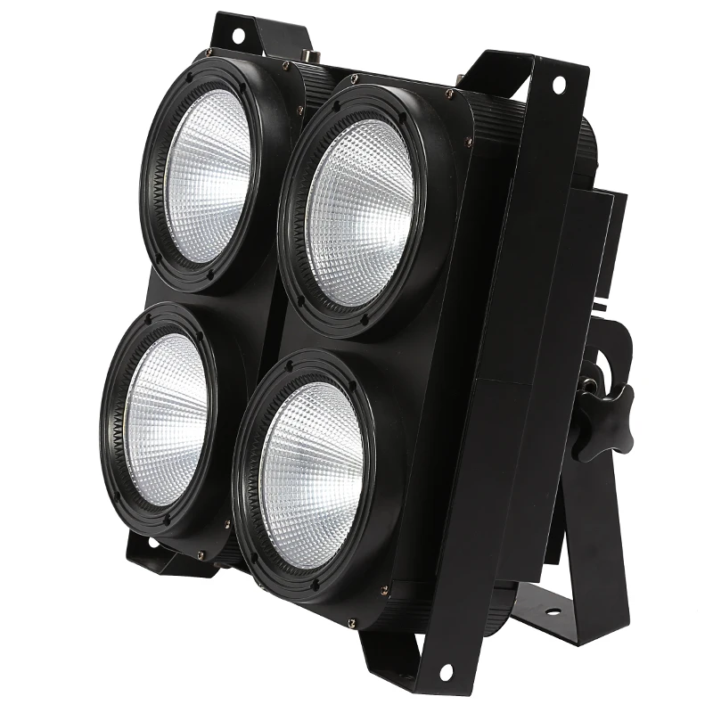 IMRELAX Высокая мощность 8 шт. 4*100 Вт COB LED АУДИТОРИЯ Blinder огни теплый белый DMX 4 глаза 100