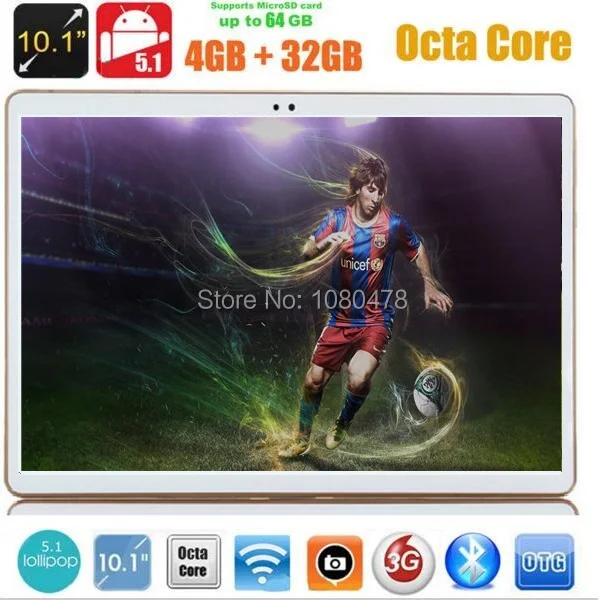 10 inch tablet pc 4G LTE Octa Core 3G WCDMA Android 5.1 4GB RAM 32GB ROM IPS GPS wifi 5.0MP 10.1 MID Phablet DHL Free